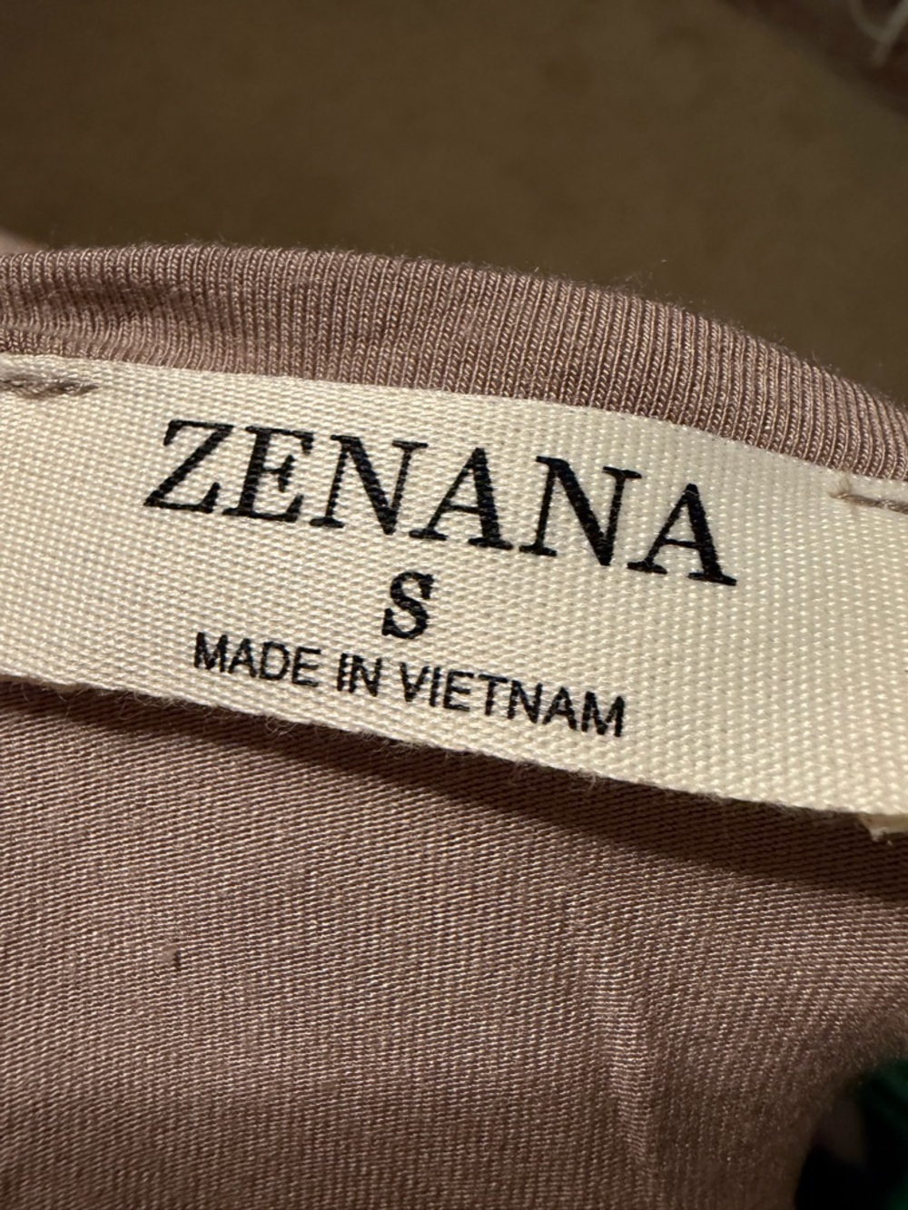 NWOT Zenana Outfitters - versatile Brown Crop Wrap Top - Picture 8 of 9